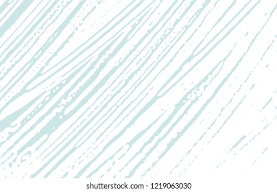 Grunge texture. Distress blue rough trace. Bewitching background. Noise dirty grunge texture. Positive artistic surface. Vector illustration.