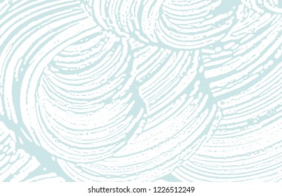 Grunge texture. Distress blue rough trace. Bewitching background. Noise dirty grunge texture. Wonderful artistic surface. Vector illustration.