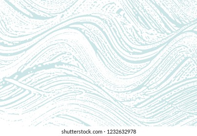 Grunge texture. Distress blue rough trace. Captivating background. Noise dirty grunge texture. Fancy artistic surface. Vector illustration.