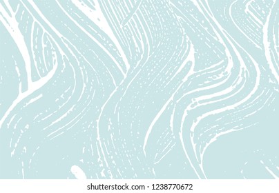 Grunge texture. Distress blue rough trace. Curious background. Noise dirty grunge texture. Exotic artistic surface. Vector illustration.