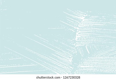 Grunge texture. Distress blue rough trace. Curious background. Noise dirty grunge texture. Beauteous artistic surface. Vector illustration.
