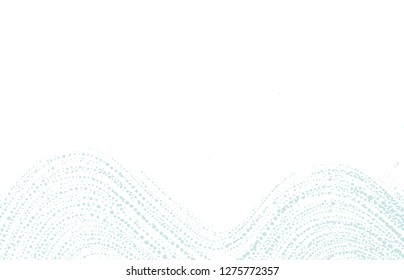 Grunge texture. Distress blue rough trace. Captivating background. Noise dirty grunge texture. Popular artistic surface. Vector illustration.