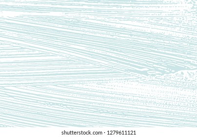 Grunge texture. Distress blue rough trace. Brilliant background. Noise dirty grunge texture. Superb artistic surface. Vector illustration.