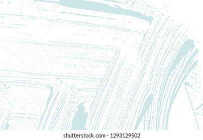 Grunge texture. Distress blue rough trace. Brilliant background. Noise dirty grunge texture. Classic artistic surface. Vector illustration.