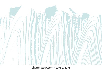 Grunge texture. Distress blue rough trace. Breathtaking background. Noise dirty grunge texture. Original artistic surface. Vector illustration.