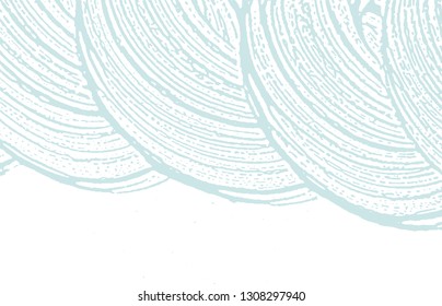 Grunge texture. Distress blue rough trace. Classic background. Noise dirty grunge texture. Uncommon artistic surface. Vector illustration.