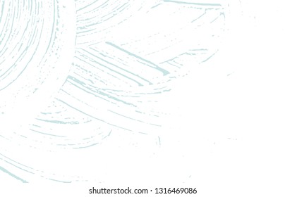 Grunge texture. Distress blue rough trace. Breathtaking background. Noise dirty grunge texture. Worthy artistic surface. Vector illustration.