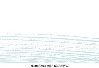 Grunge texture. Distress blue rough trace. Breathtaking background. Noise dirty grunge texture. Glamorous artistic surface. Vector illustration.