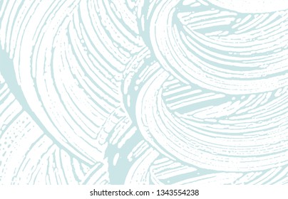 Grunge texture. Distress blue rough trace. Bold background. Noise dirty grunge texture. Amusing artistic surface. Vector illustration.