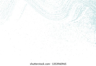Grunge texture. Distress blue rough trace. Captivating background. Noise dirty grunge texture. Ravishing artistic surface. Vector illustration.