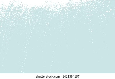 Grunge texture. Distress blue rough trace. Bewitching background. Noise dirty grunge texture. Interesting artistic surface. Vector illustration.