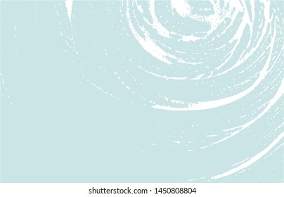 Grunge texture. Distress blue rough trace. Creative background. Noise dirty grunge texture. Adorable artistic surface. Vector illustration.