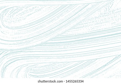 Grunge texture. Distress blue rough trace. Brilliant background. Noise dirty grunge texture. Radiant artistic surface. Vector illustration.