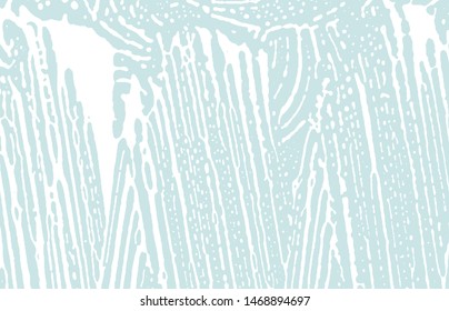 Grunge texture. Distress blue rough trace. Comely background. Noise dirty grunge texture. Eminent artistic surface. Vector illustration.