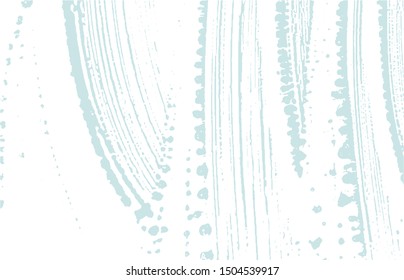 Grunge texture. Distress blue rough trace. Bewitching background. Noise dirty grunge texture. Lovely artistic surface. Vector illustration.