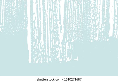 Grunge texture. Distress blue rough trace. Dazzling background. Noise dirty grunge texture. Flawless artistic surface. Vector illustration.