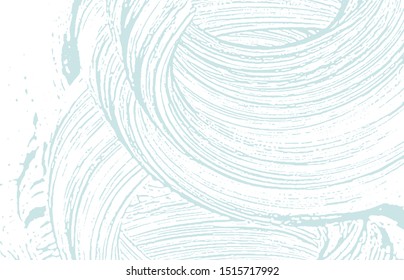 Grunge texture. Distress blue rough trace. Breathtaking background. Noise dirty grunge texture. Unequaled artistic surface. Vector illustration.
