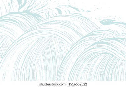 Grunge texture. Distress blue rough trace. Breathtaking background. Noise dirty grunge texture. Superb artistic surface. Vector illustration.