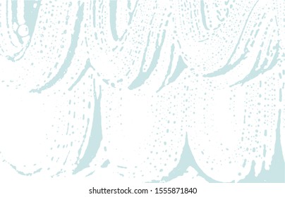 Grunge texture. Distress blue rough trace. Breathtaking background. Noise dirty grunge texture. Divine artistic surface. Vector illustration.