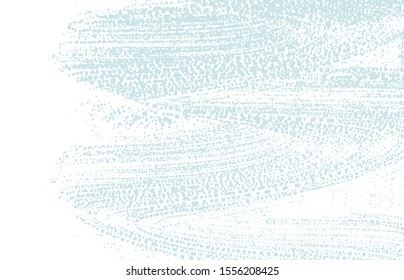 Grunge texture. Distress blue rough trace. Charming background. Noise dirty grunge texture. Actual artistic surface. Vector illustration.