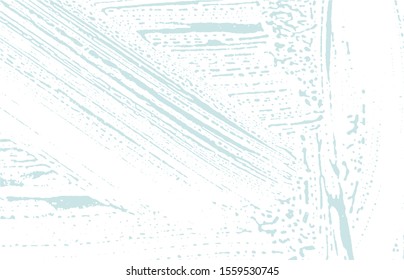 Grunge texture. Distress blue rough trace. Brilliant background. Noise dirty grunge texture. Energetic artistic surface. Vector illustration.