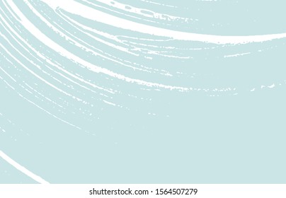 Grunge texture. Distress blue rough trace. Classy background. Noise dirty grunge texture. Fancy artistic surface. Vector illustration.