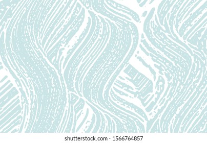Grunge texture. Distress blue rough trace. Bewitching background. Noise dirty grunge texture. Posh artistic surface. Vector illustration.