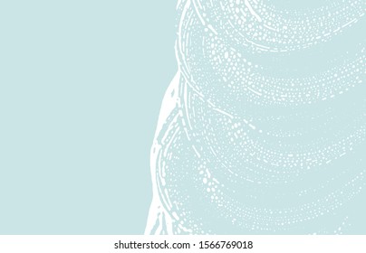 Grunge texture. Distress blue rough trace. Comely background. Noise dirty grunge texture. Uncommon artistic surface. Vector illustration.