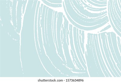 Grunge texture. Distress blue rough trace. Comely background. Noise dirty grunge texture. Bizarre artistic surface. Vector illustration.