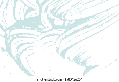 Grunge texture. Distress blue rough trace. Bizarre background. Noise dirty grunge texture. Graceful artistic surface. Vector illustration.