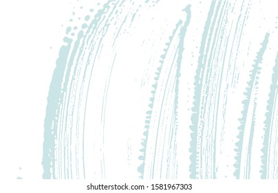 Grunge texture. Distress blue rough trace. Bewitching background. Noise dirty grunge texture. Magnetic artistic surface. Vector illustration.