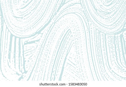 Grunge texture. Distress blue rough trace. Captivating background. Noise dirty grunge texture. Good-looking artistic surface. Vector illustration.