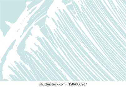 Grunge texture. Distress blue rough trace. Decent background. Noise dirty grunge texture. Dazzling artistic surface. Vector illustration.