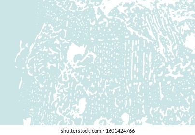 Grunge texture. Distress blue rough trace. Decent background. Noise dirty grunge texture. Fetching artistic surface. Vector illustration.