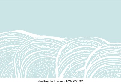 Grunge texture. Distress blue rough trace. Dazzling background. Noise dirty grunge texture. Splendid artistic surface. Vector illustration.