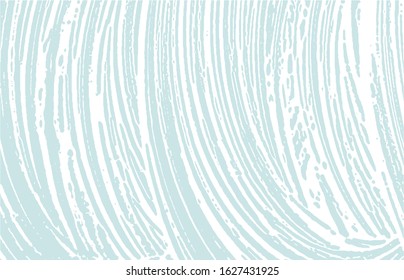 Grunge texture. Distress blue rough trace. Comely background. Noise dirty grunge texture. Amusing artistic surface. Vector illustration.
