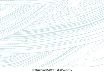 Grunge texture. Distress blue rough trace. Brilliant background. Noise dirty grunge texture. Quaint artistic surface. Vector illustration.