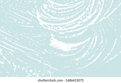 Grunge texture. Distress blue rough trace. Comely background. Noise dirty grunge texture. Immaculate artistic surface. Vector illustration.