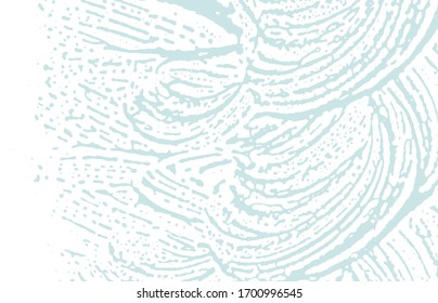  Grunge Textur. Leiden Sie blaue, grobe Spur. Feiner Hintergrund. Geräusche schmutzige Grunge-Textur. Majestätische künstlerische Oberfläche. Vektorillustration.