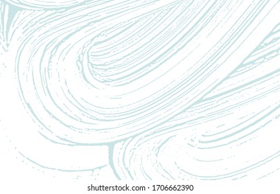 Grunge texture. Distress blue rough trace. Brilliant background. Noise dirty grunge texture. Pleasant artistic surface. Vector illustration.