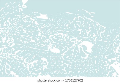 Grunge texture. Distress blue rough trace. Decent background. Noise dirty grunge texture. Extra artistic surface. Vector illustration.