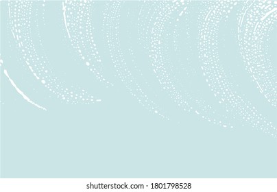Grunge texture. Distress blue rough trace. Comely background. Noise dirty grunge texture. Superb artistic surface. Vector illustration.