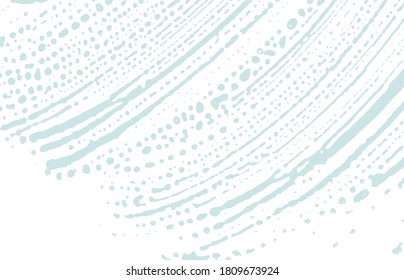 Grunge texture. Distress blue rough trace. Bewitching background. Noise dirty grunge texture. Original artistic surface. Vector illustration.