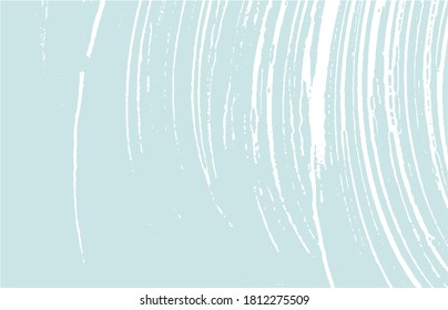 Grunge texture. Distress blue rough trace. Comely background. Noise dirty grunge texture. Appealing artistic surface. Vector illustration.