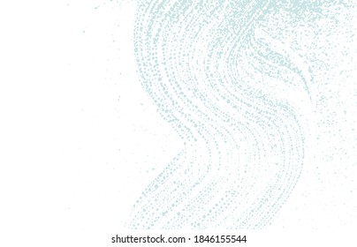 Grunge texture. Distress blue rough trace. Captivating background. Noise dirty grunge texture. Stunning artistic surface. Vector illustration.