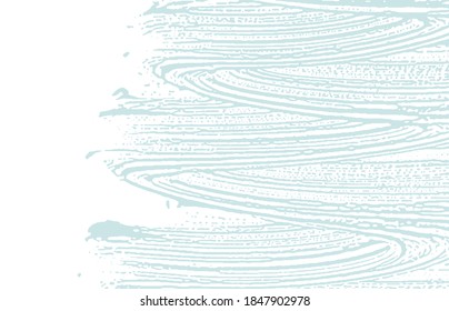 Grunge texture. Distress blue rough trace. Classy background. Noise dirty grunge texture. Bizarre artistic surface. Vector illustration.