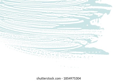 Grunge texture. Distress blue rough trace. Charming background. Noise dirty grunge texture. Exceptional artistic surface. Vector illustration.