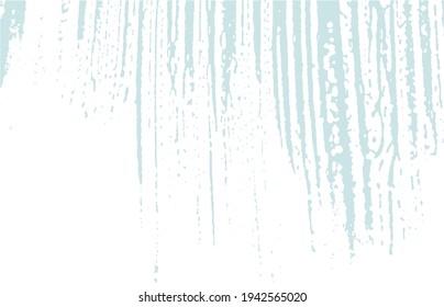 Grunge texture. Distress blue rough trace. Classic background. Noise dirty grunge texture. Magnetic artistic surface. Vector illustration.