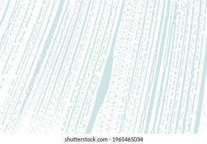 Grunge texture. Distress blue rough trace. Classic background. Noise dirty grunge texture. Incredible artistic surface. Vector illustration.