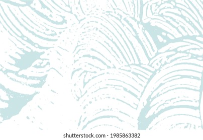Grunge texture. Distress blue rough trace. Bewitching background. Noise dirty grunge texture. Unequaled artistic surface. Vector illustration.